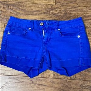 Blue American Eagle Shorts